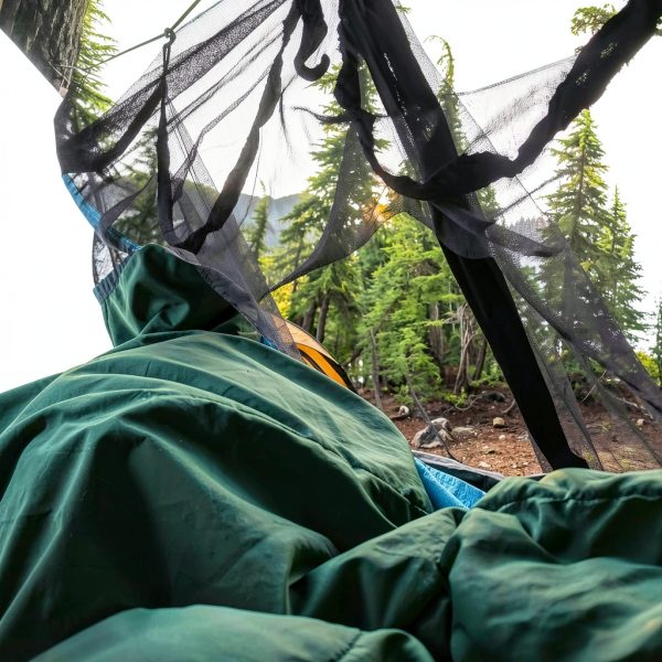 Wecamture Hammock Bug Net Camping Gear Polyester Mesh-3