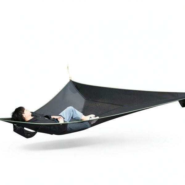 ISTATSO Triangle Camping Hammock Durable Fabric 1000lb-2