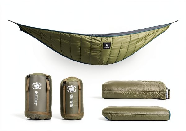 ONETIGRIS Camping Hammock Underquilt Od Green 4 Season-5