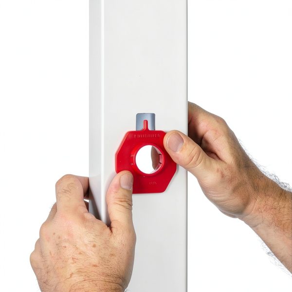 Arlington Quick Disconnect Bushing 2x4 Metal Stud Install-2