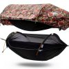 Rivenlo Camping Hammock Camo Lightweight Mosquito Net-3
