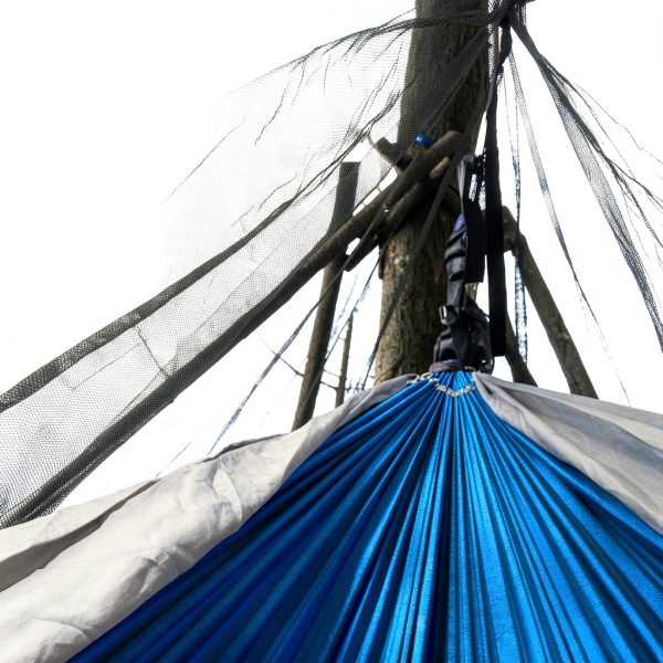 Wecamture Hammock Bug Net Camping Gear Polyester Mesh-5