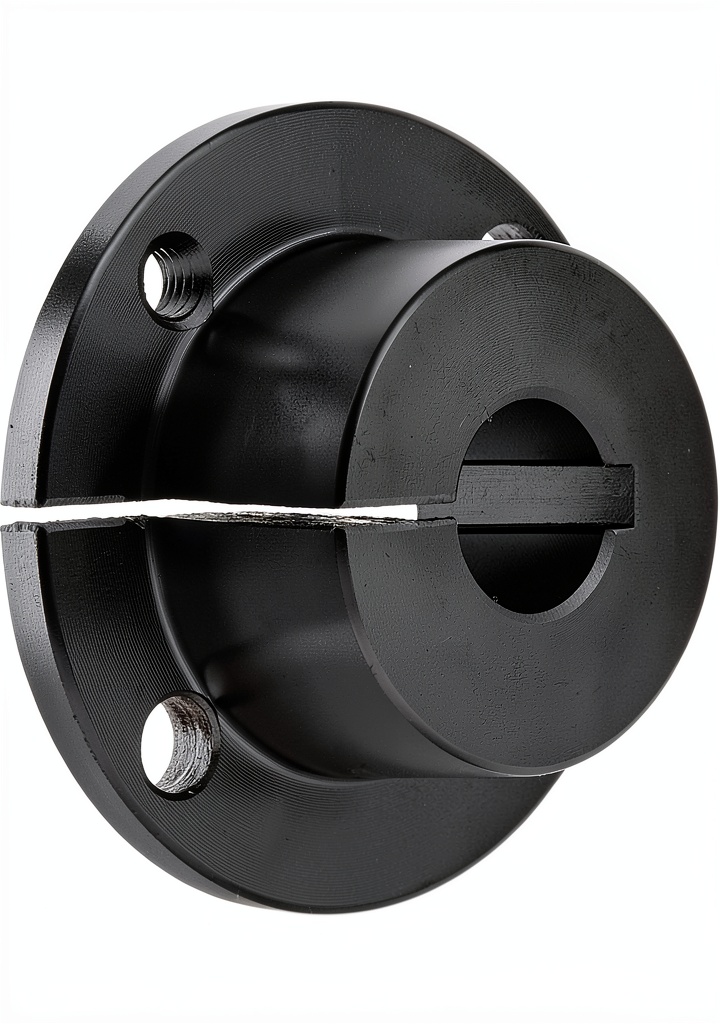 TB Woods quick disconnect bushing mounted on a drive shaft