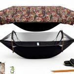 Rivenlo Camping Hammock Camo Lightweight Mosquito Net-0