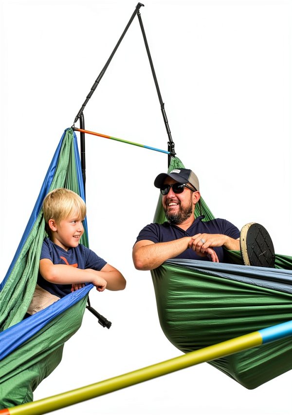 ENO Fuse Tandem Hammock Lightweight Portable Camping Gear-6