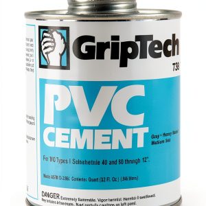 GripTech Solvent Adhesive Fast Setting Strong Bond-0