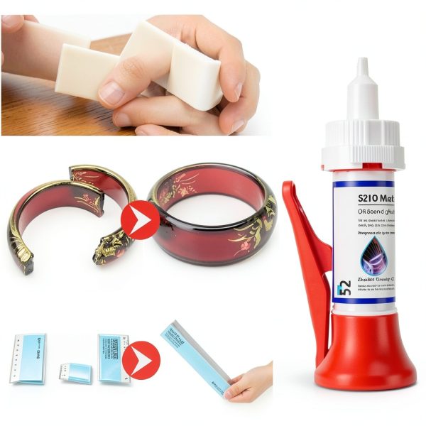 ZHOSXRC Solvent-Based Adhesive for Metal Ceramic Plastic-4