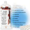 H.B. Fuller PVC TrimWelder FastCure Adhesive 220 mL Cartridge with 2-1