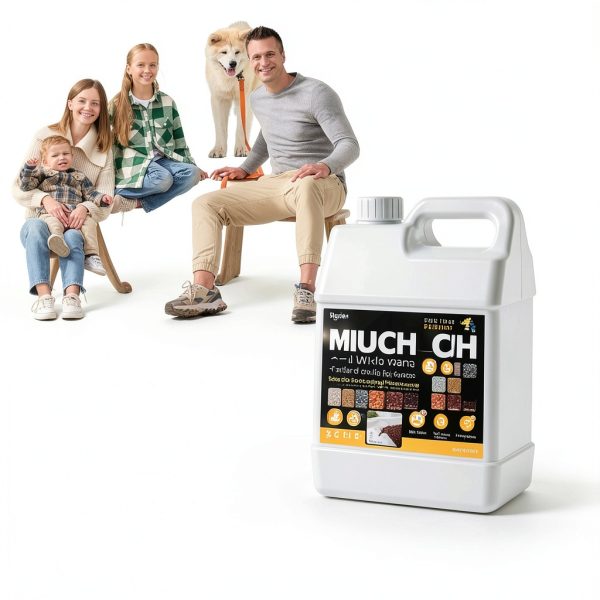 Tenee Mulch Water-Resistant Rock Glue Spray 99oz - Strong Adhesion-3