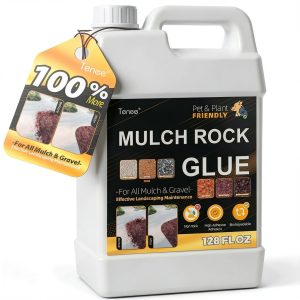 Mulch Rock Glue Spray by tenee mulch – Long‑Lasting Water‑Resistant-0