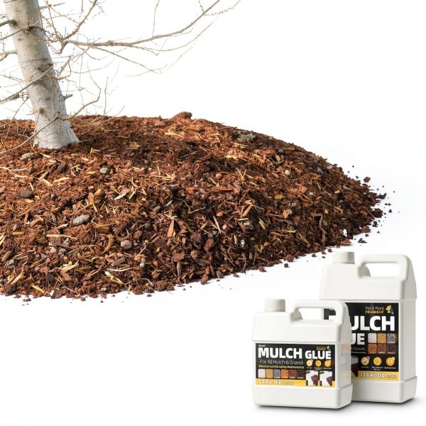 Tenee Mulch Water-Resistant Rock Glue Spray 99oz - Strong Adhesion-2