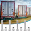 Trailer Hasp Bolt Kit 4pcs Stainless Steel by KishYa - Bar Lock-6