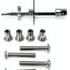 Trailer Hasp Bolt Kit 4pcs Stainless Steel by KishYa - Bar Lock-5
