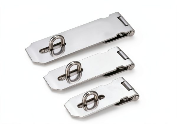 Stainless Steel Hasp Latch KIMIWISE Heavy Duty 3 Inch Silver-6