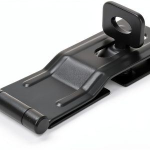 Swivel Staple Safety Hasps 4-1/2in Hasp Latch Black HILLMASTER 1 Pack-0