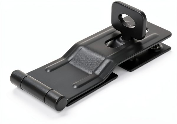 Swivel Staple Safety Hasps 4-1/2in Hasp Latch Black HILLMASTER 1 Pack-0