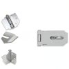 Stainless Steel Hasp Latch KIMIWISE Heavy Duty 3 Inch Silver-2