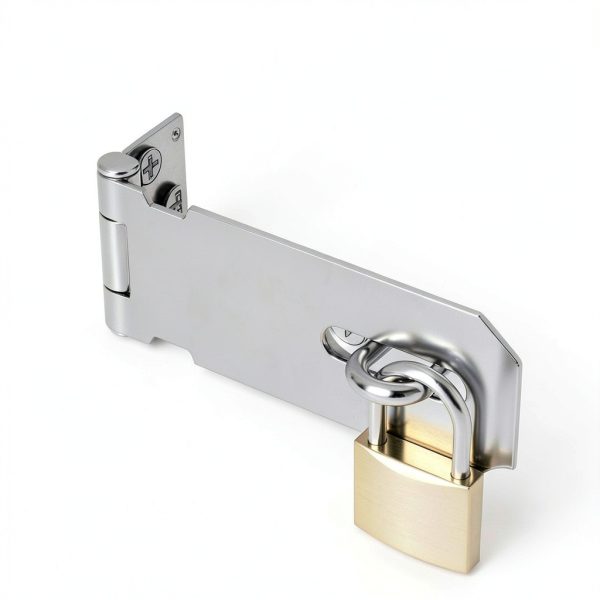 Stainless Steel Hasp Latch KIMIWISE Heavy Duty 3 Inch Silver-4