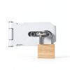 Stainless Steel Hasp Latch KIMIWISE Heavy Duty 3 Inch Silver-5