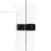 Swivel Staple Safety Hasps 4-1/2in Hasp Latch Black HILLMASTER 1 Pack-4