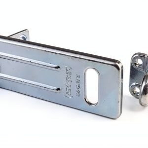 Master Lock 706D Heavy Duty Security Hasp Silver Zinc Plated-0