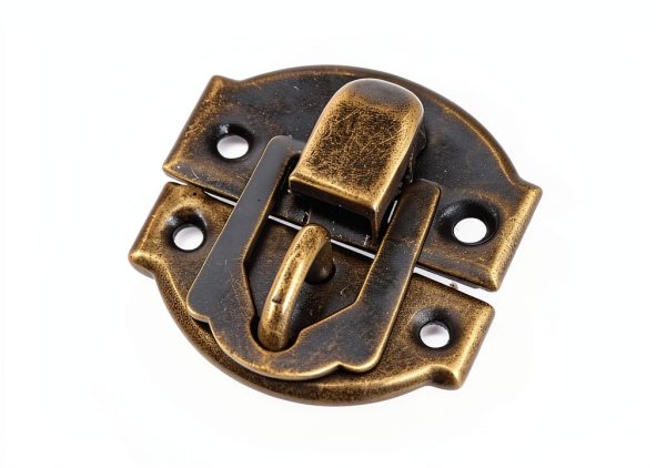 Antique Brass Decorative Hasp by Dophee 12pcs Wooden Box Latch-3