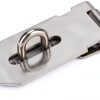 Stainless Steel Hasp Latch KIMIWISE Heavy Duty 3 Inch Silver-0