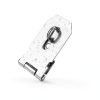 Stainless Steel Hasp Latch KIMIWISE Heavy Duty 3 Inch Silver-3