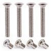 Trailer Hasp Bolt Kit 4pcs Stainless Steel by KishYa - Bar Lock-0