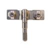 Kyuionty 4 Pcs Keyed Hasp Locks 4 Inch Black Metal Safety Hasps-4
