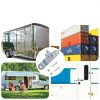 Cargo Trailer Door Hasp GDW Zinc Plated 2 Pack with Screws Nuts-6