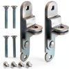 Cargo Trailer Door Hasp GDW Zinc Plated 2 Pack with Screws Nuts-7