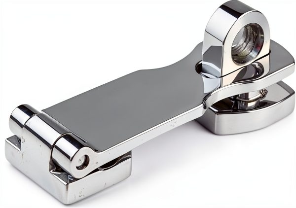 Marine Grade Stainless Steel Door Hasp with Padlock Eye Mount Milcraft-1