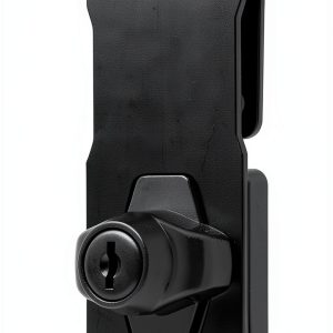 Alise Keyed Hasp Lock 4 Inch Black Safety Packlock with Keys-0