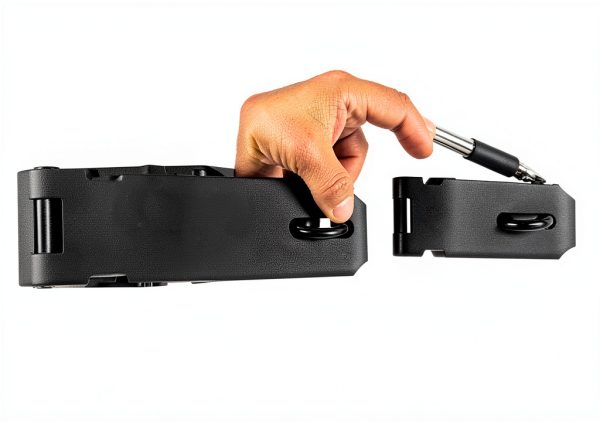 Padlock Hasp 4 Inch Stainless Steel Black Door Hasp by Eruinfang-4