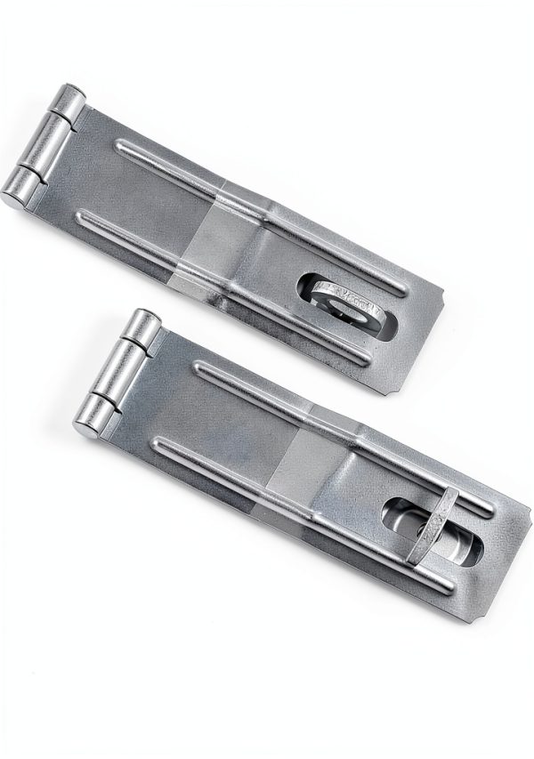 6" Swivel Staple Safety Hasps Home Master 6 Inch Hasps 4 Pack-3