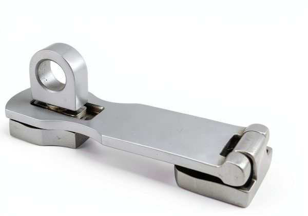 Marine Grade Stainless Steel Door Hasp with Padlock Eye Mount Milcraft-3