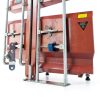 Fuoequl Trailer Door Hasp for Cargo Trailer, Rolled Steel Zinc Plated-5