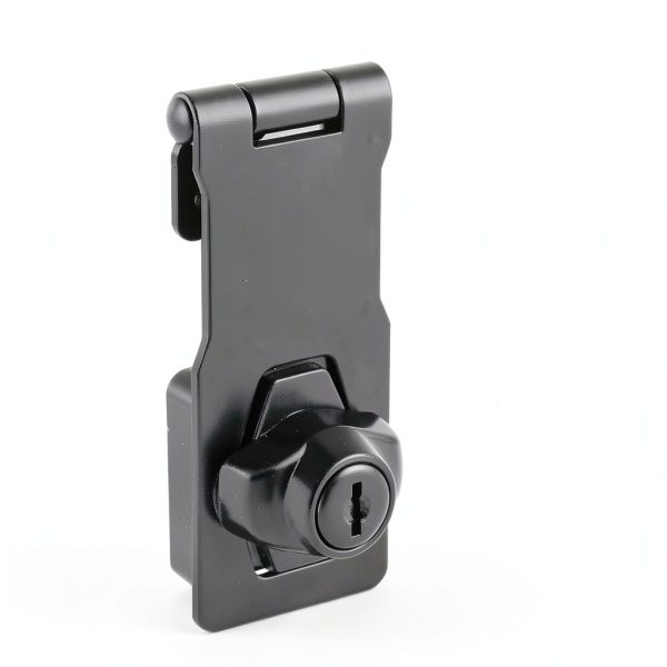 Alise Keyed Hasp Lock 4 Inch Black Safety Packlock with Keys-8