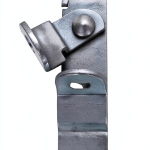 Fuoequl Trailer Door Hasp for Cargo Trailer, Rolled Steel Zinc Plated-0