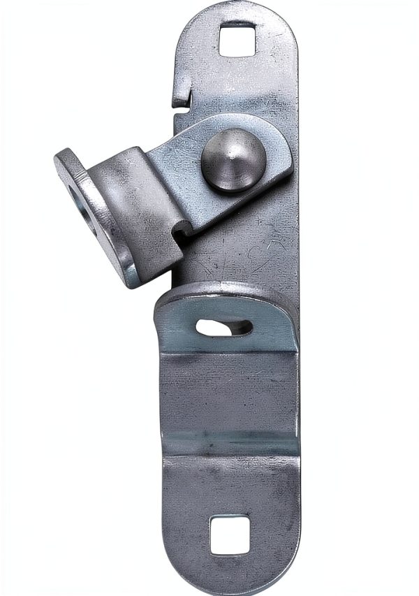 Fuoequl Trailer Door Hasp for Cargo Trailer, Rolled Steel Zinc Plated-0