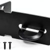 3" Heavy Duty Door Lock Hasp Latch Dreamxiang Black 3 Inch-0