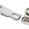 Marine Grade Stainless Steel Door Hasp with Padlock Eye Mount Milcraft-0