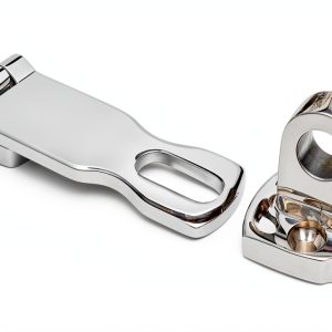 Marine Grade Stainless Steel Door Hasp with Padlock Eye Mount Milcraft-0