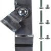 Cargo Trailer Door Hasp GDW Zinc Plated 2 Pack with Screws Nuts-8