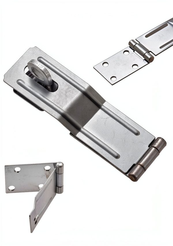 6" Swivel Staple Safety Hasps Home Master 6 Inch Hasps 4 Pack-1